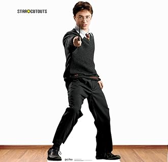 Star Cutouts SC1085 Harry Potter Hogwarts Uniform Lifesize Cardboard Cutout – Wizarding World Display for Parties & Bedrooms – 160cm Tall