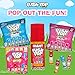 Push Pop Easter Candy Variety Pack, 24Ct Bulk Individually Wrapped Lollipops in Assorted Flavors, Full Size, Fun Hard Candy For Birthday Parties, Easter Basket Stuffers, Egg Fillers, Party Favors