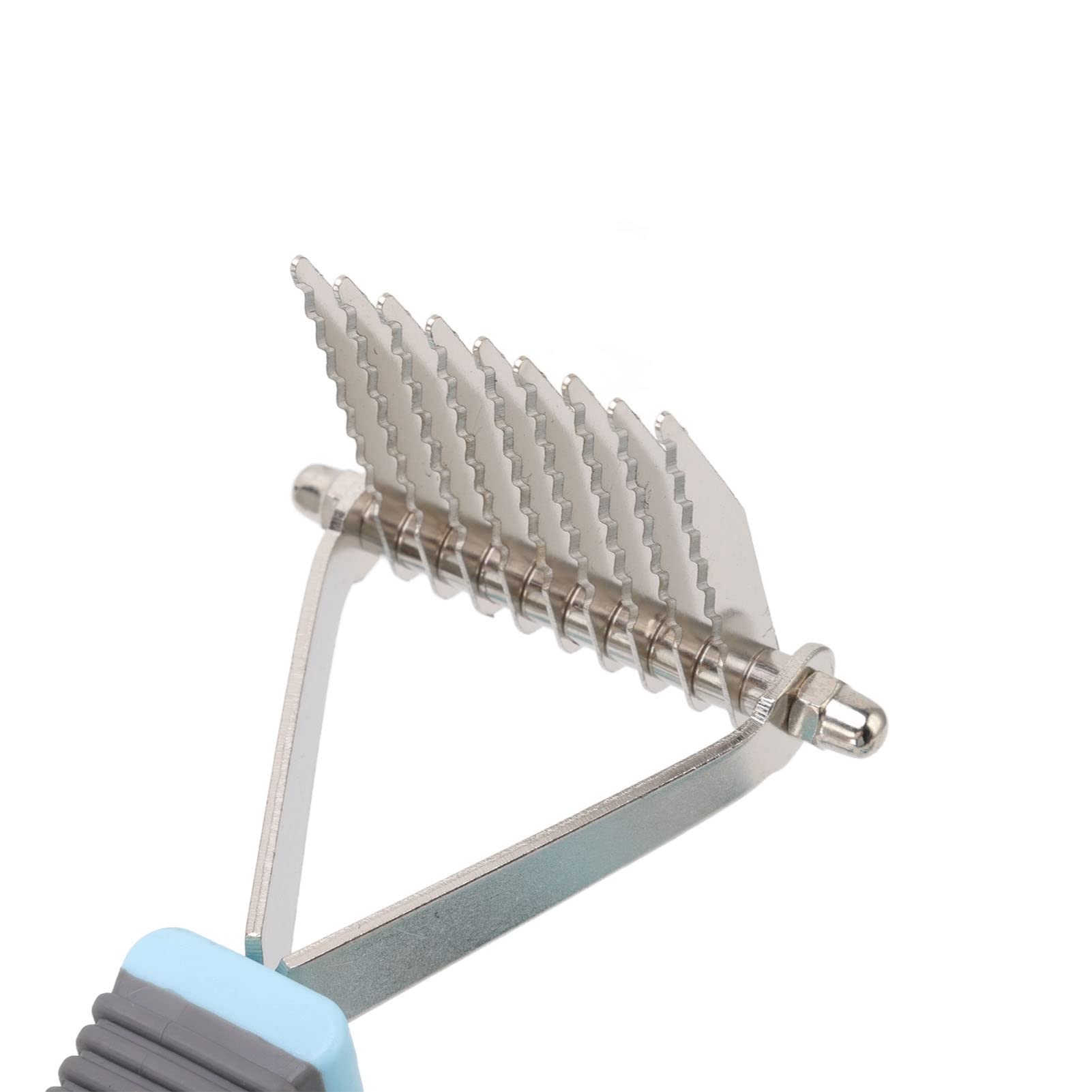Set di spazzole per deshedding 8 in 1 per animali domestici, kit pettine per P ELI di gatti con nodi aperti multifunzione, set di spazzole per deshedding e lisciante, per