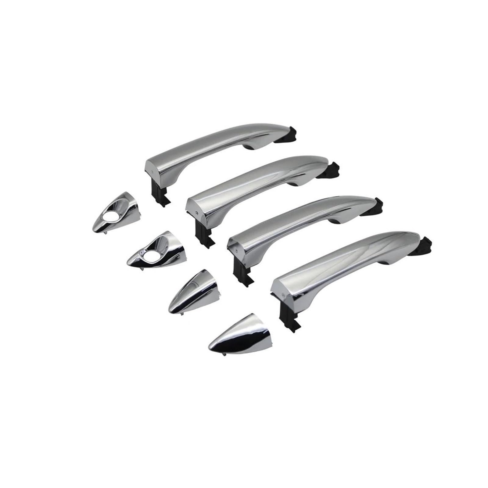 EVEKHAHHRB Exterior Door Handle 1pcs for Grand I10 Exterior Door Handle Outer Door Handle(4PCS ONE Set)