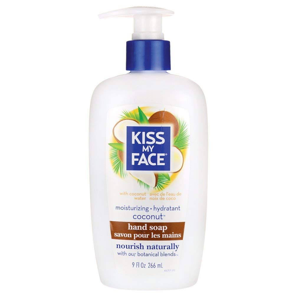 Kiss My Face Hand Soap Coconut 9oz Pump (2 Pack)
