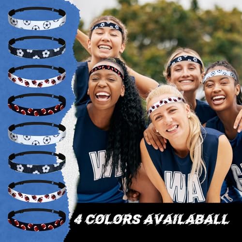 Diademas deportivas elásticas ajustables regalos para niñas mujeres y hombres pack de 8 5