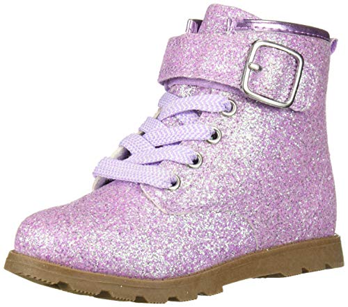 Carter's Girl's Cory Ankle-Boot, Purple, 9 Toddler
