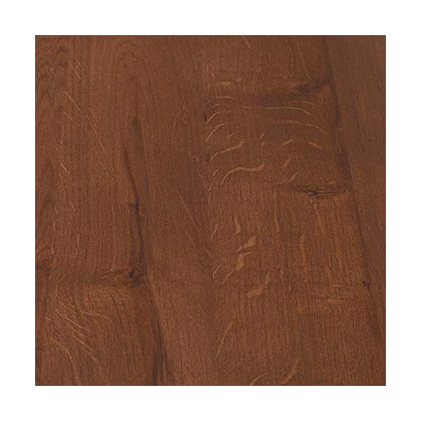 COMIFORT NR-CHG+X Dining Table - Furniture for Living Room Office Robust Modern Solid Oak Chicago, X-Form Steel Legs - Image 3