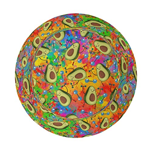 Green Avocado Sport Bucket Hat, Summer Fisherman Cap For Women Men, Unisex Beach Sun Hat, Reversible Packable Cap #TOP4