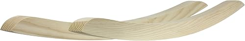 Ash Rocker Runners 33-1/2 L, 1-3/8 pulgadas de ancho, par, doblado al vapor, corredores de silla mecedora