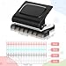 PercyEffie Grey 10-Hole Binding Machine for Planner with 20pcs Comb Binding Spines, Plastic Spiral Bindings Coils，30 Holes on A4,20 Holes on A5,26 Hole on B5,10 Sheet Capacity