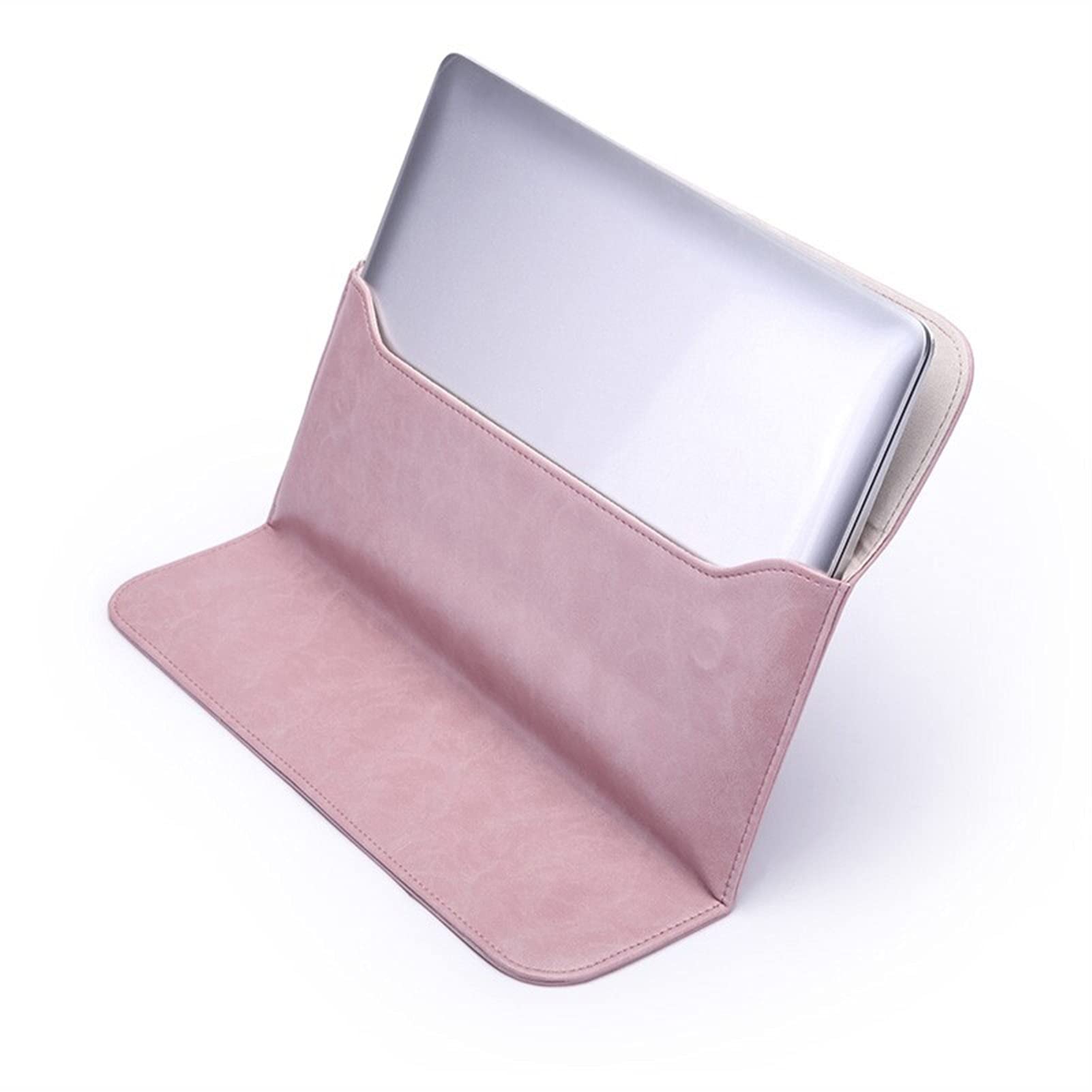 Borsa a Tracolla per Laptop Custodia per laptop custodia per laptop portatile custodia per laptop portatile per taccuino per notebook portatile per laptop Scuola di viaggio (grigio / rosa) Borsa del P