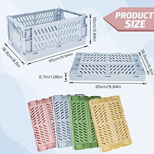 Upkey Cassette portaoggetti impilabili, 4 scatole