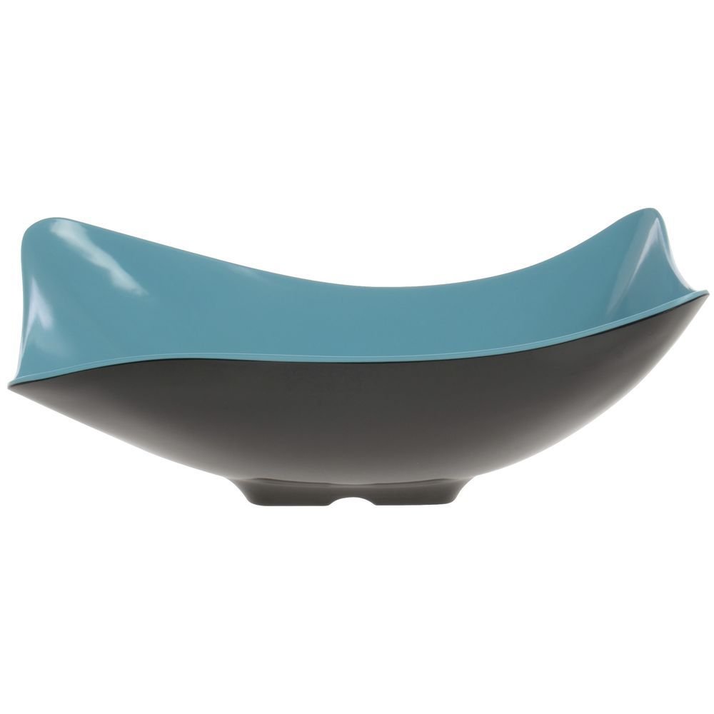 G.E.T. Enterprises ML-220-BL Brasilia Melamine Flare Serving Bowl - 4 Qt. by G E T ENTERPRISES LLC – 4.0 quarts, Melamine, Green, Model ML-220-BL/BK