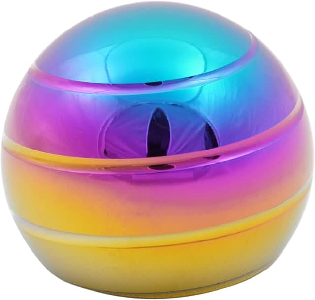 180-Second Spin Kinetic Desk Gadget: Optical Illusion Stress Relief Gift