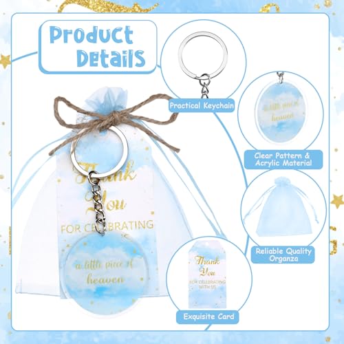 Image of Party Favors Theme Baby-Shower Keychain Set