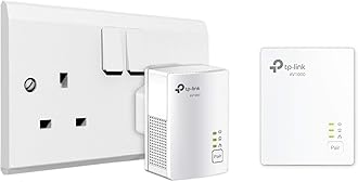 TP-LINK TL-PA7017 KIT 1-Port Gigabit Powerline Starter Kit, UK Plug (Renewed)