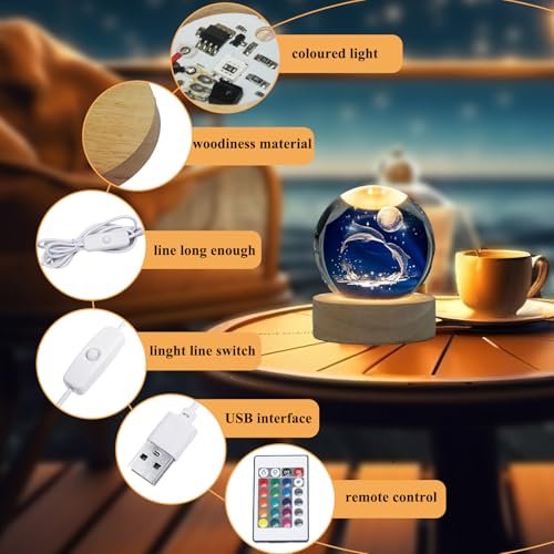 Centros de mesa USB con luces de colores para bodas y decoración led 6