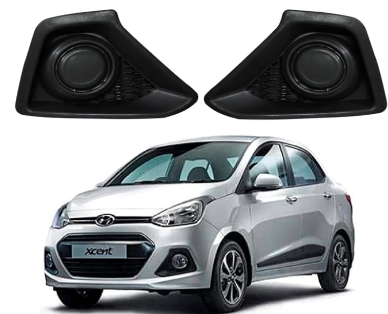 fog lamp ligh front lamp Bezel/Cover Compatible For Xcent, 1 Set of 2