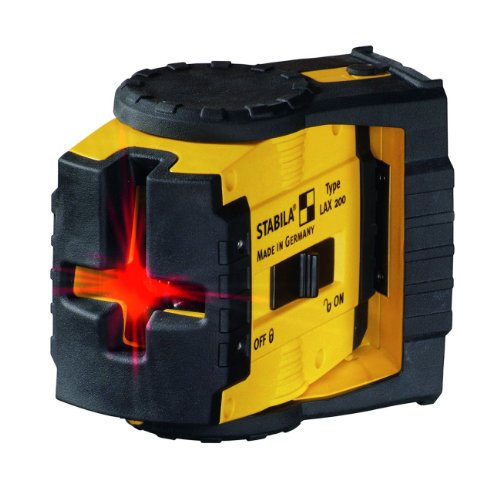 Stabila 17283 - Set completo laser a croce Lax 200...