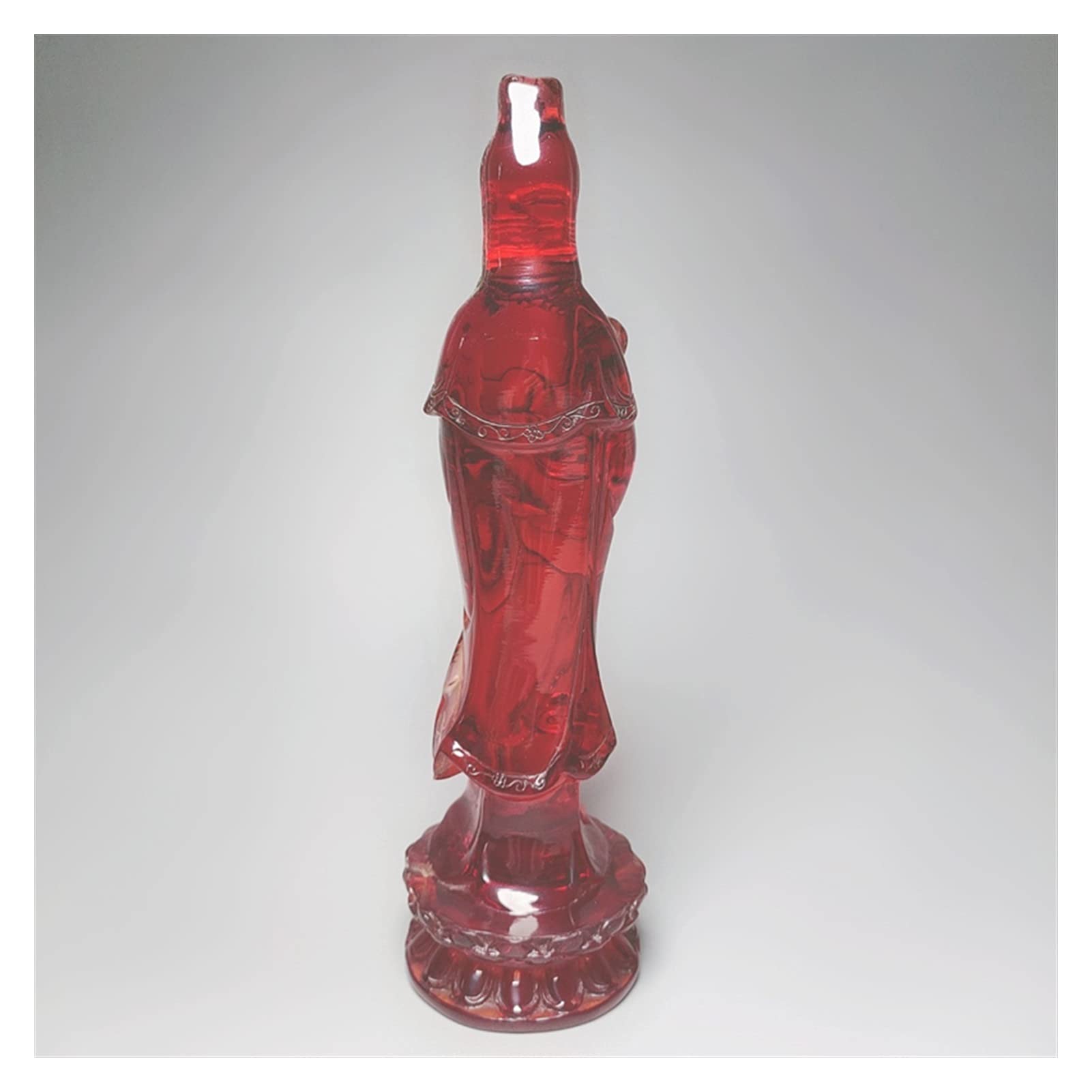 Amazon｜観音菩薩像仏像 絶妙な中国のアスワシの琥珀樹脂像 - Songzi