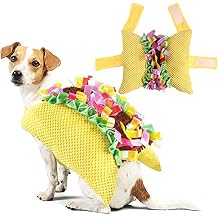 Taco Dog Costume Pet Costumes for Dogs - Funny Halloween & Christmas Apparel for Small & Medium Dogs Cats Puppy