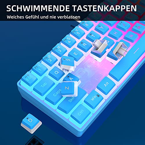 Teclado Gamer 60% DGG Alámbrico Compacto RGB miniatura 2