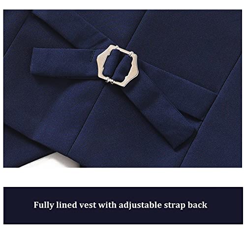Boys Suit Vest for Toddler Boy 3 Butoon Single Breasted Formal Vest Kids Dress Vest4