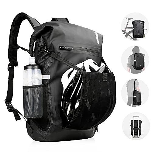 BAIGIO 3-in-1 Multifunktional Fahrradtasche für Gepäckträger Wasserdicht...