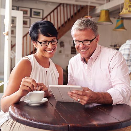 Image of Boost Eyewear Reading Glasses, Traditional Black Frames, with Spring Loaded Hinges