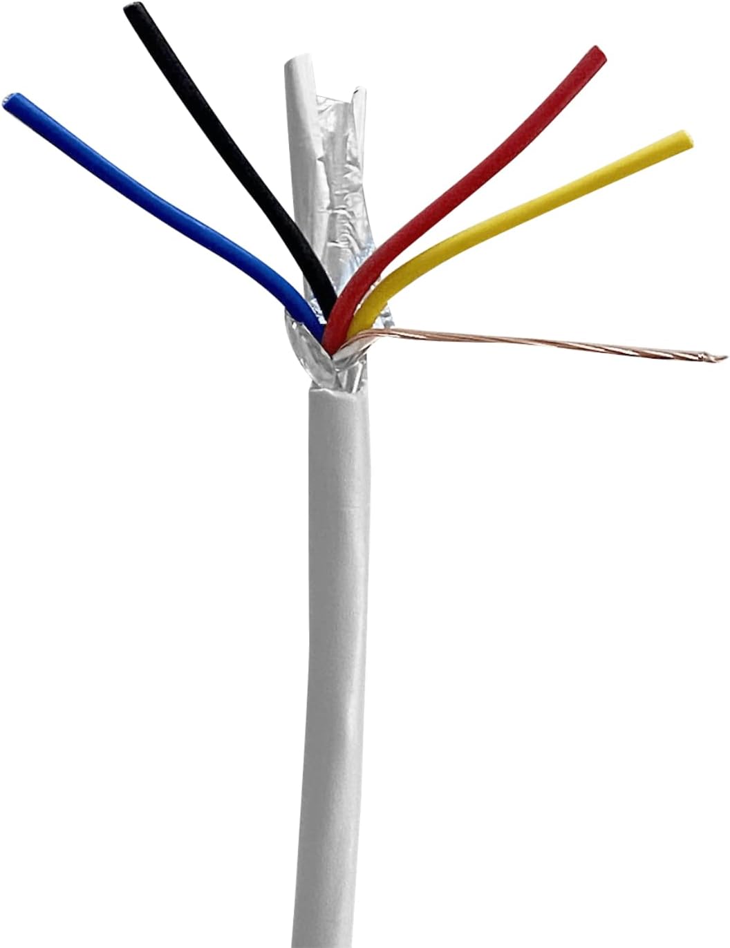 Linear Motion Labs 50 FEET 18/4 AWG - SHIELDED STRANDED WIRE/CABLE CNC/STEPPER MOTORS