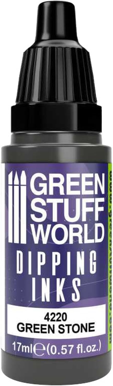 Green Stuff World Green Stone Dip Dipping Inks 17Ml