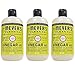 Mrs Meyers Clean Day Vinegar Gel Cleaner, Lemon Verbena, 12 oz, pack of 3