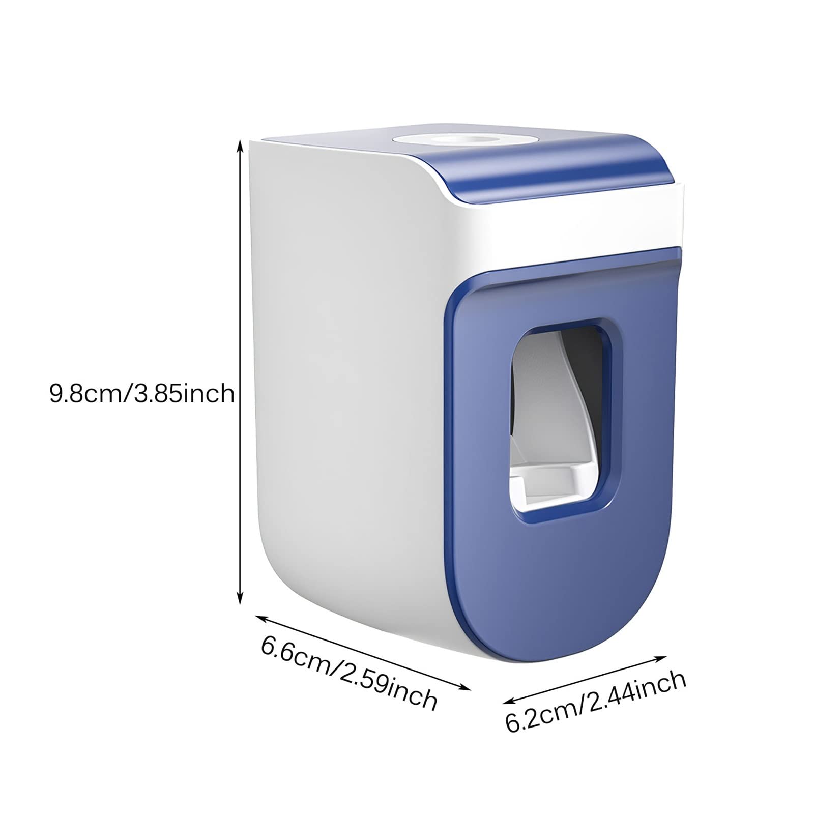 Toothpaste Dispenser Wall-Mounted Toothpaste Squeezer Utility Toothpaste Dispenser Toothpaste Gadget Bathroom Household Toothpaste