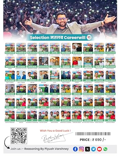 Image of Reasoning Book With Piyush Varshney (Hindi Medium)