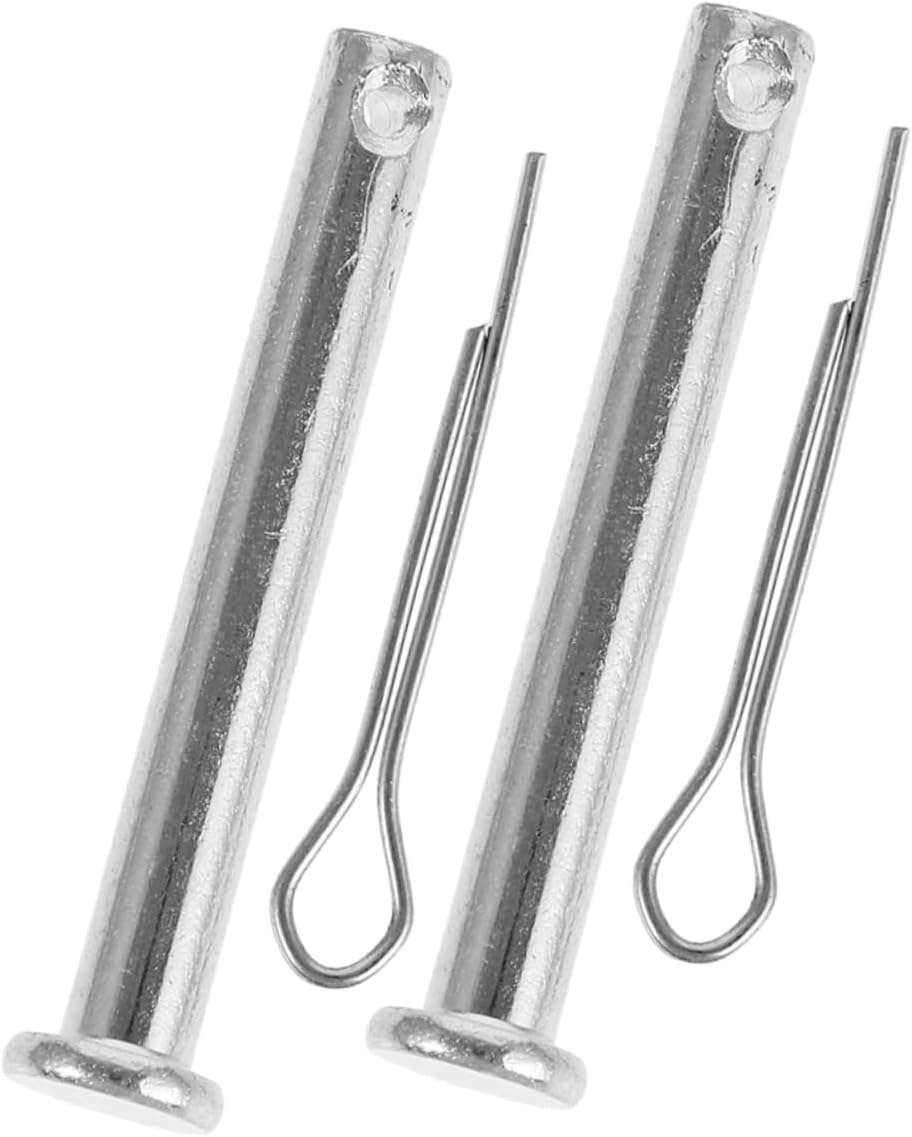2pairs Popcorn Machine Spare Parts of Metal Locking Pins Cotter Pin Replacement for Popcorn Maker Latch