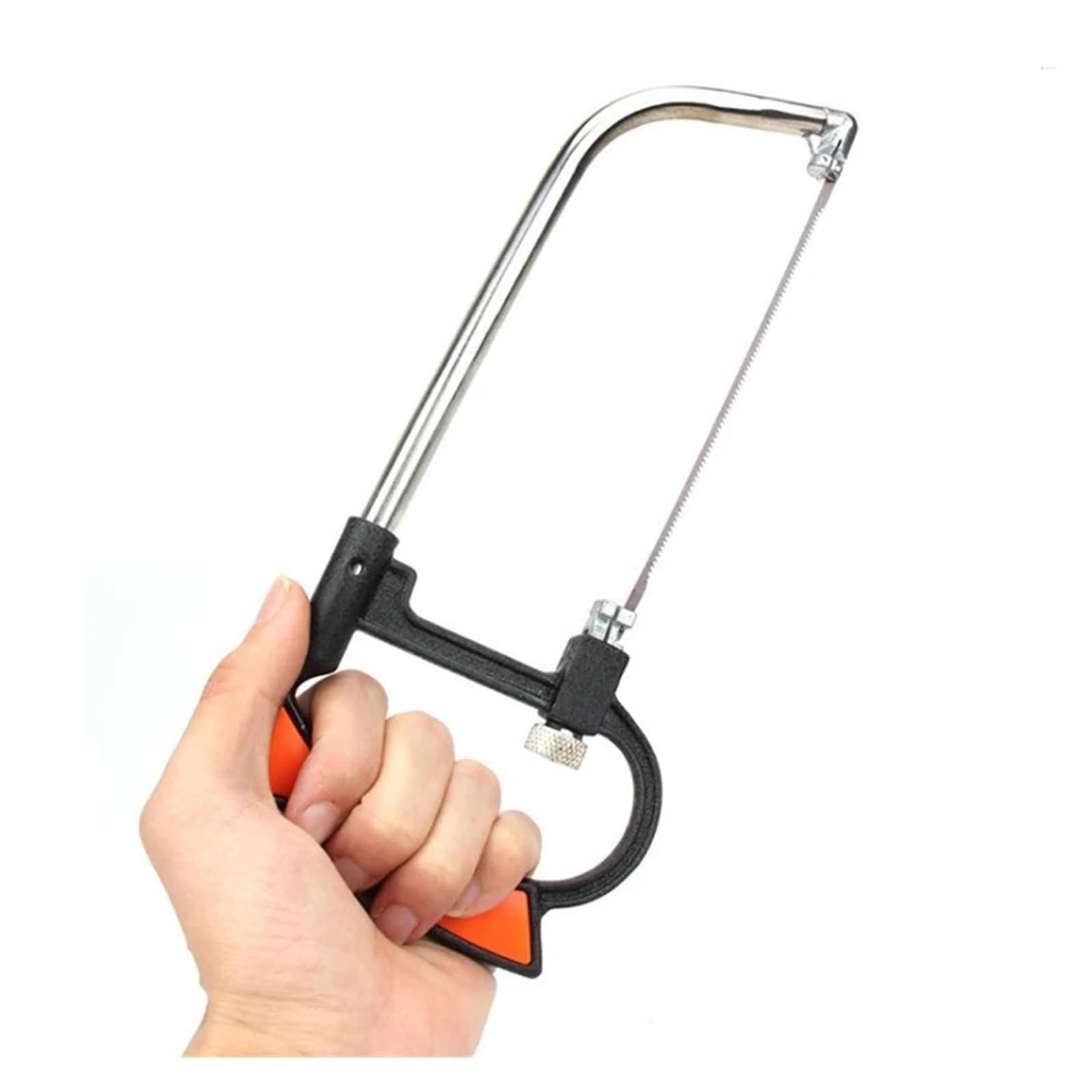 SSIMOO Sega a mano multifunzionale 12 in 1 Set di strumenti for la lavorazione del legno Sega a mano universale fai-da-te Mini seghetto compatibile con legno, vetro, piastrelle di ceramica, metallo, s