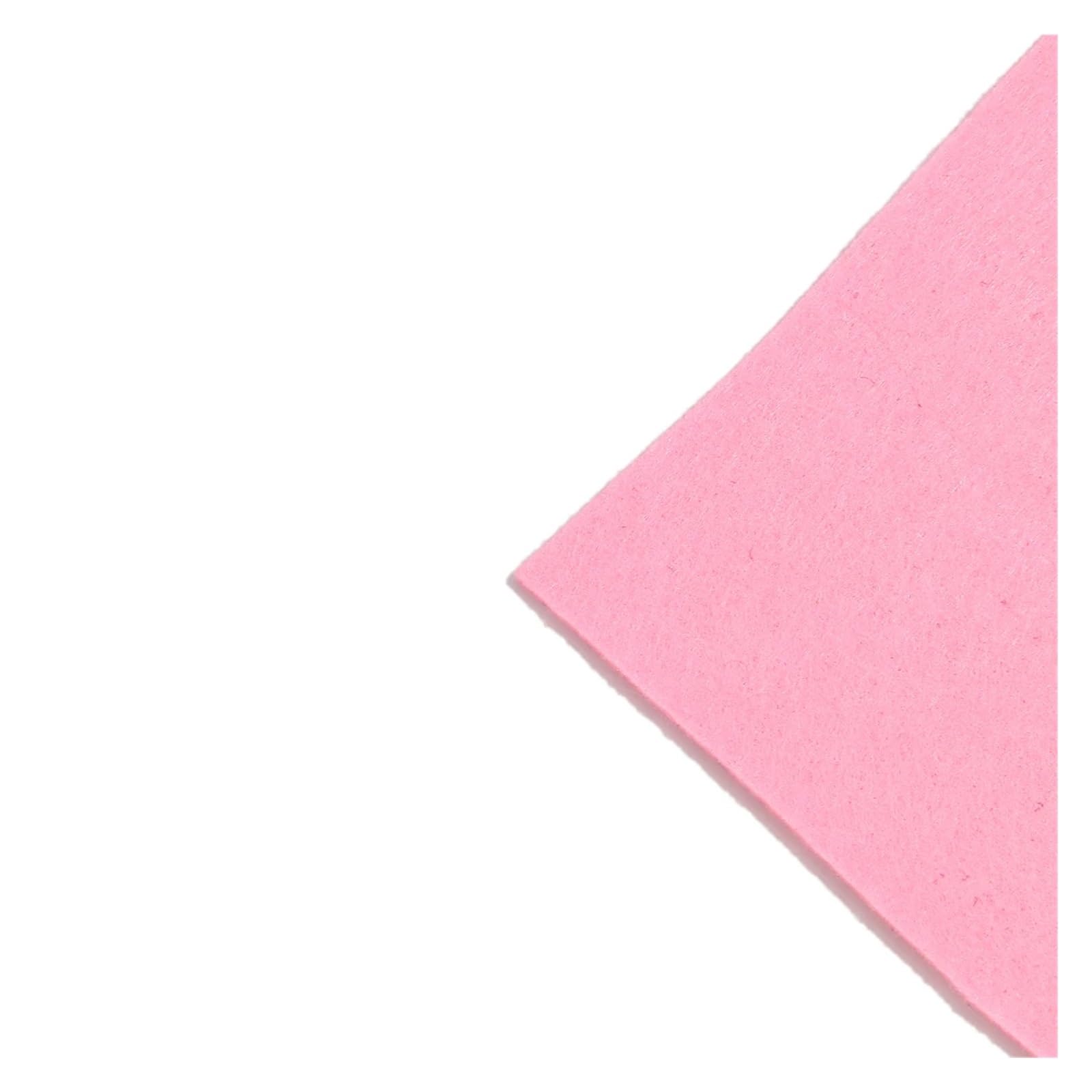 Felt Fabric Sheet, Polyester Felt Sheet 5pcs 3mm Multicolor 30x30cm Sewing Quilting DIY(Blu)