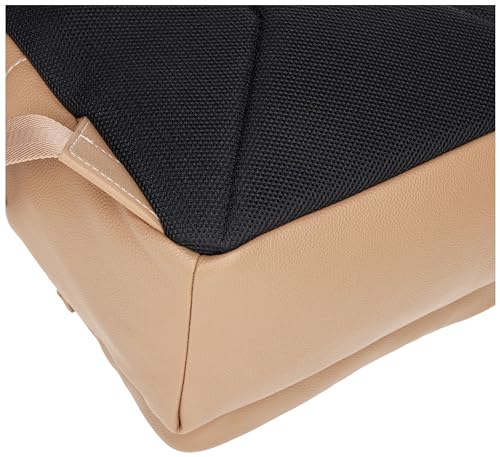 Embossed Logo Smooth Vinyl Backpack4