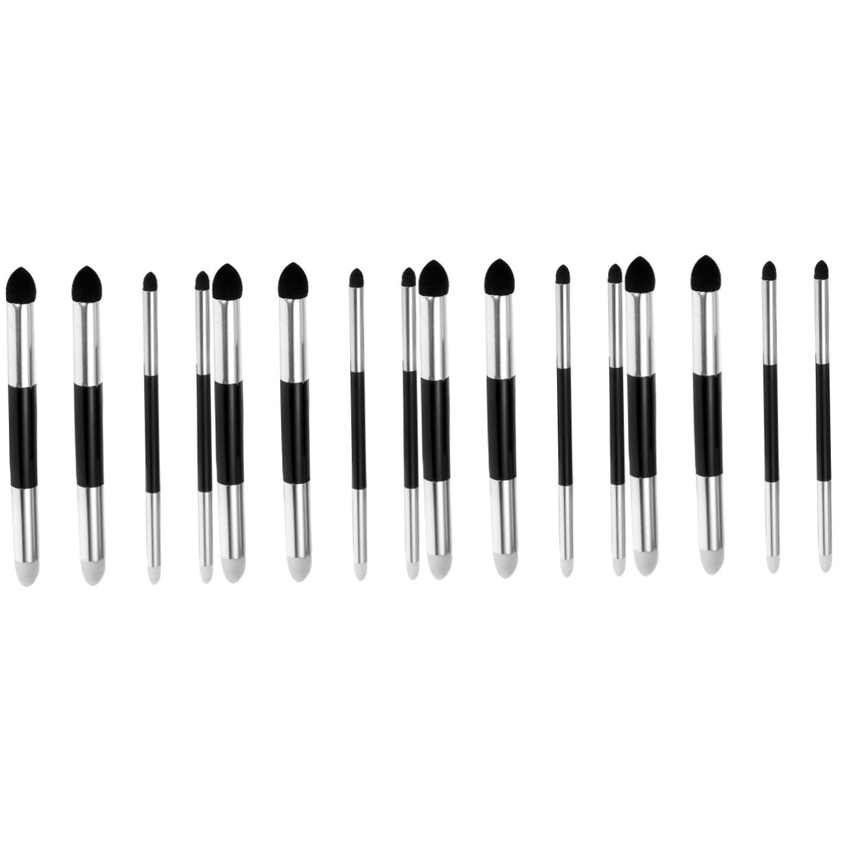 NUOBESTY 16pièces Estompes à Double Tête Éponge pour Dessin Et Ombres Outils De Réutilisables pour Artistes Débutants Et