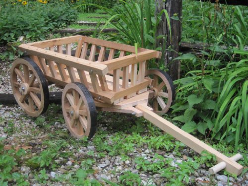 Lowest Prices! Mini Wedding Wagons Medium Flower Girl Pumpkin Wagon44; Unfinished