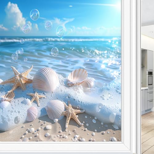 Vinilo decorativo Stained Privacy para ventana 17.7x23.6 pulg. miniatura 1