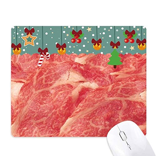 Tapis de souris Lamb Rolls antidérapant pour viande brute de boucher