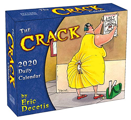 The Crack Calendar by Eric Decetis 2020 Boxed Daily Calendar