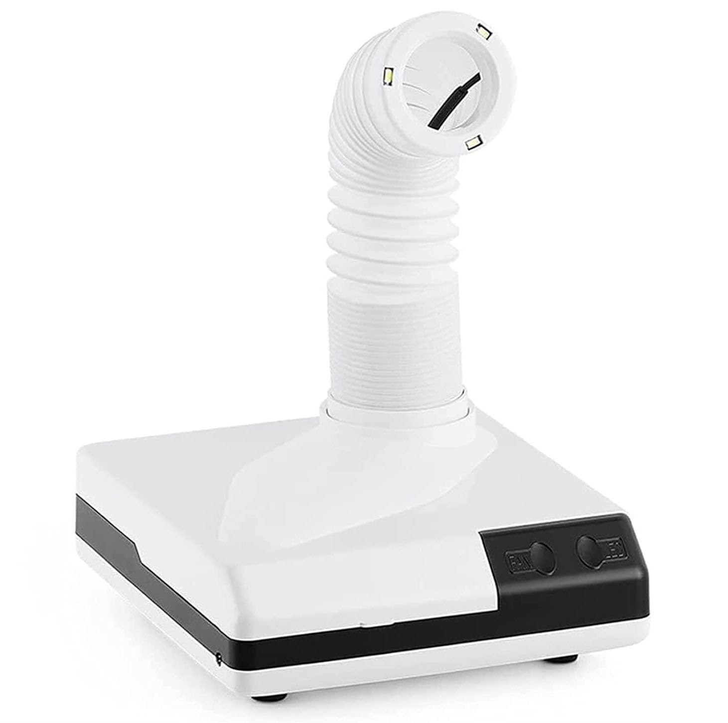 Tabletop Dental Vacuum Cleaner, 60W Strong Portable Desktop Dust Collector, Dental Polishing Workbench Dust Collector for Dental Laboratory.