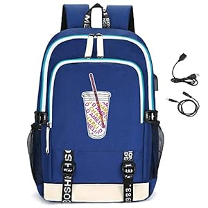 Unisex Queen Charli D’Amelio rugzak canvas vrijetijdsrugzak laptop schooltas Trend lunchtas