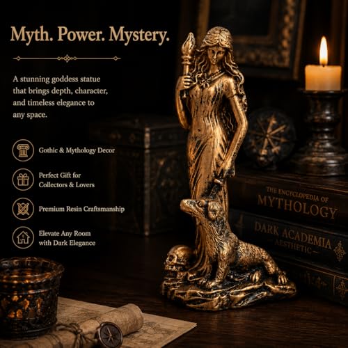 Estatua Hecate Diosa Griega de la Magia y Brujería miniatura 4