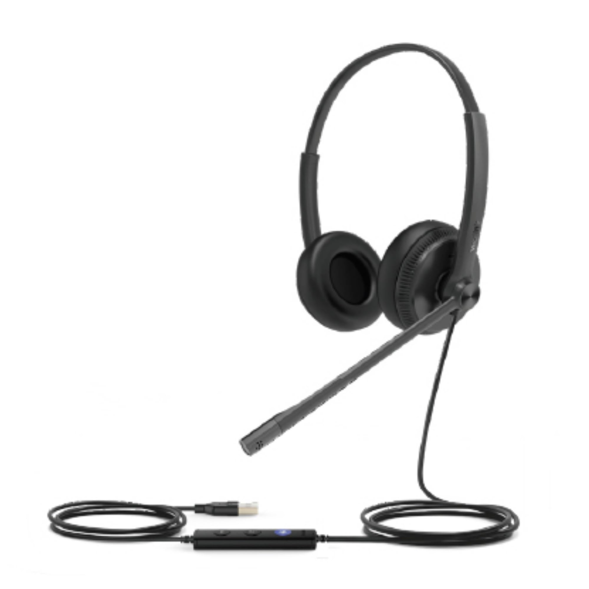 Yealink Telefonia - Cuffie USB UH34 Lite Dual UC, Nero