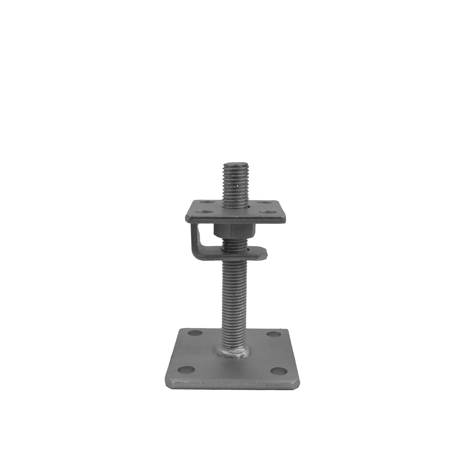 GeZu Impex Adjustable Post Support 70 x 70 mm Hot Dip Galvanised height adjust holder elevated base