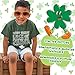 Unique Baby Boys Green St Patrick's Day Who Needs Luck Shirt (3t)
