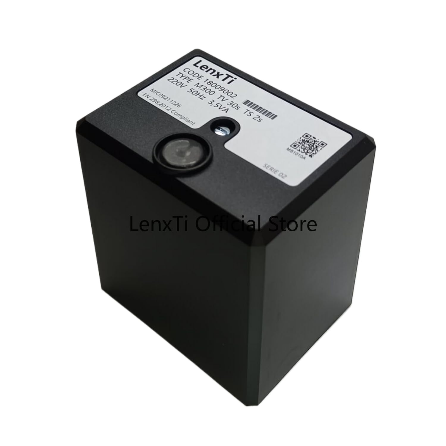 LenxTi M300 18009002 Boîtier de commande de brûleur pour brûleurs à courant d'air forcé pour gaz et huile carburant