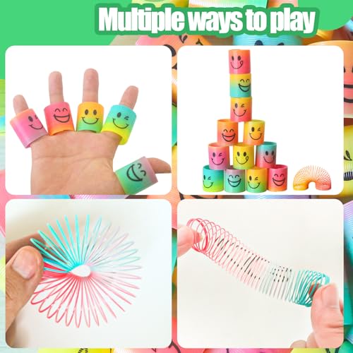 Image of Cocurb 64 Pcs Mini Spring Party Favors for Kids 4-8 - Fun Goodie Bag Stuffers for Birthdays, Classroom Prizes, and Small Toys Gifts (4 Assorted Designs)