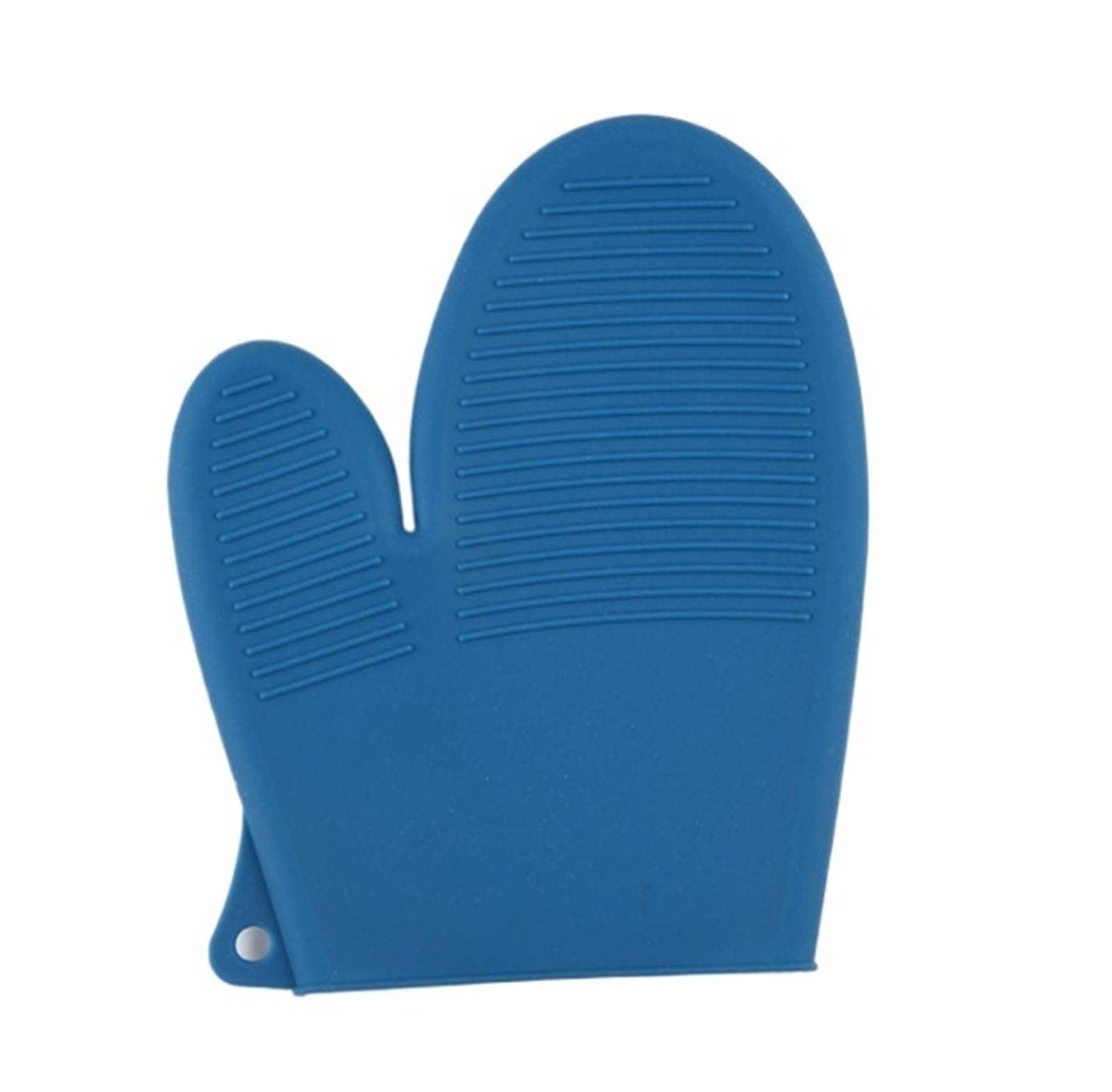 Manoplas Horno Guantes 1 Par De Guantes Horno Silicona For Hornear, Cocinar, Asar Y Microondas Lavables Barbacoa(Blue)