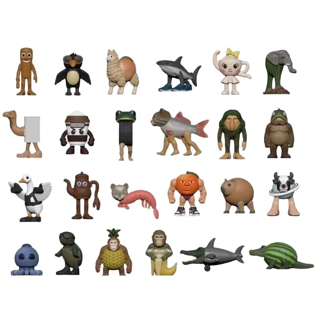 Amazon.co.jp: トゥントゥントゥンサフール 24セット ミニフィギュア